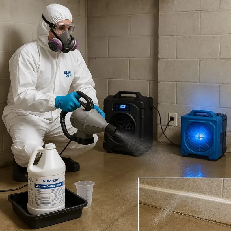 Sanitization and Odor Removal process in Pegram, TN