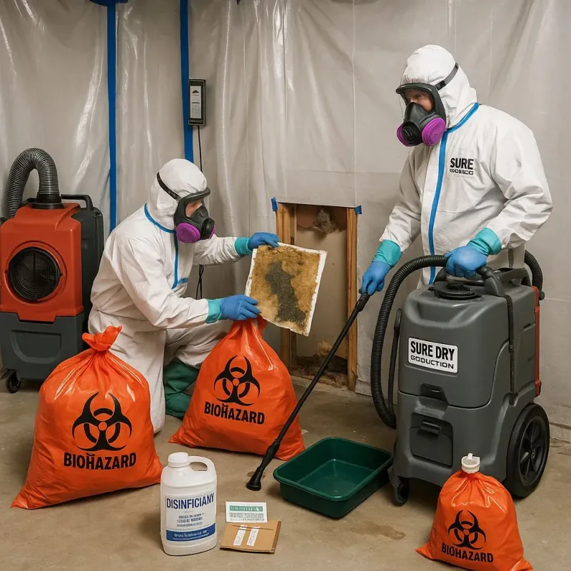 Contaminated Water Handling Protocols process in Pegram, TN